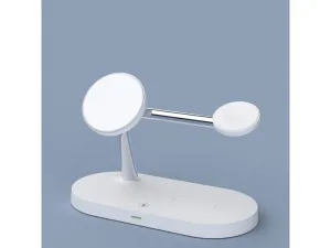 Innocent MagSafe Geometric 3in1 Charger with Backlight - Edition 2 White