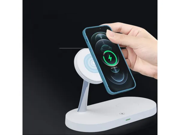 Innocent MagSafe Geometric 3in1 Charger with Backlight - Edition 2 White