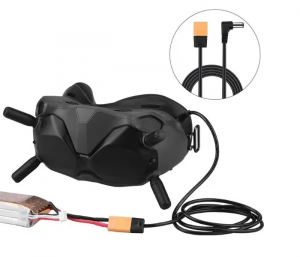 Stablecam Napájací kábel DJI FPV Goggle V2 - XT60 1DJ0221
