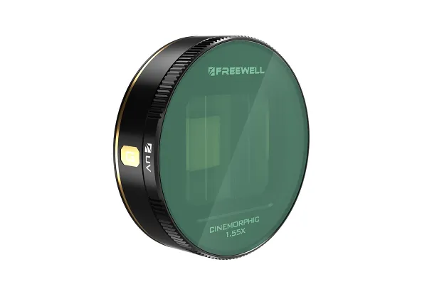 Freewell Sherpa anamorfný objektív Gold Streak s filtrami pre iPhone 13/14 FW-SH-GLDANM