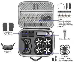 Stablecam DJI AVATA - PU prepravné puzdro (DJI Goggles 2) 1DJ0402