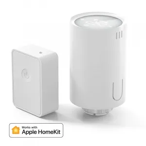 Meross Smart Thermostat Valve Starter Kit Apple HomeKit - White 0260000012