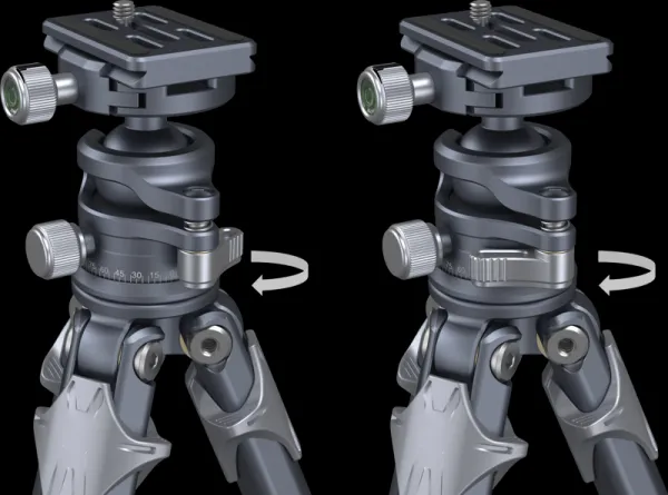 SmallRig 3987 Lightweight Travel Tripod (Alu) AP-01