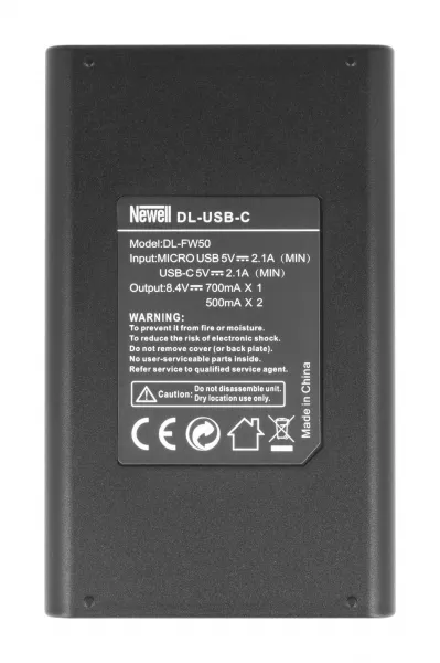 Newell DL-USB-C duálna nabíjačka pre NP-FW50 CHAR-NP-FW50