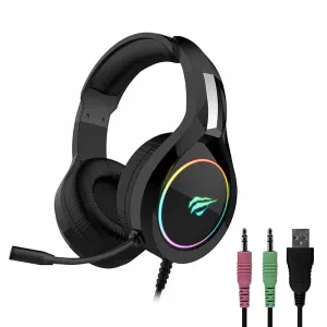 Herné slúchadlá Havit GAMENOTE H2232D RGB USB+3,5 mm 018590