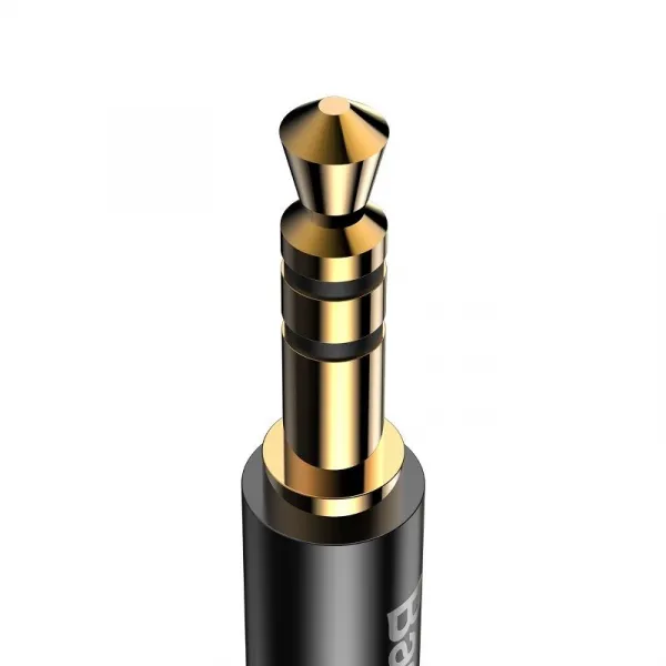 Audio kábel USB-C na mini jack 3,5 mm Baseus Yiven 1,2 m (čierny) 018131