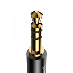 Audio kábel USB-C na mini jack 3,5 mm Baseus Yiven 1,2 m (čierny) 018131