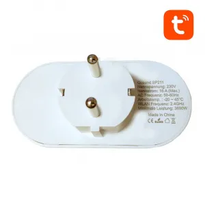 Gosund SP211 3500W WiFi dvojitá inteligentná zásuvka, Tuya 019895