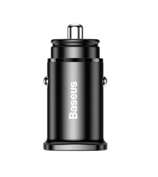 Baseus Square PPS QC4.0 / PD3.0 5A 30W autonabíjačka (čierna) 018453