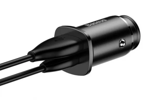 Baseus Square PPS QC4.0 / PD3.0 5A 30W autonabíjačka (čierna) 018453