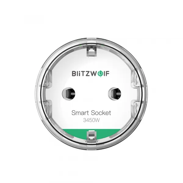 Blitzwolf BW-SHP6 Pro Smart inteligentná zásuvka, biela (BW-SHP6 Pro)