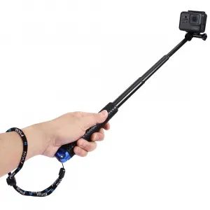 Puluz Selfie Stick pre akčné kamery (čierna) 018665