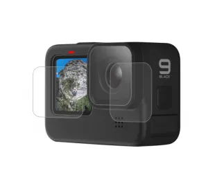 Telesin obrazovka a ochranná fólia na objektív pre GoPro Hero 11/10/9 (GP-FLM-902) 028157