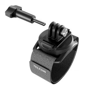 Telesin Wrist Strap úchyt pre športové kamery na zápästie, čierny (GP-WFS-221)