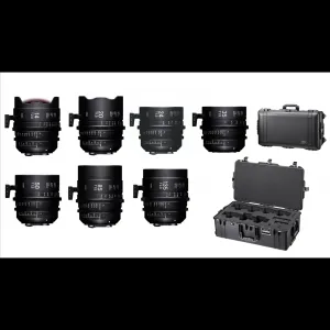 SIGMA CINE KIT 004 + kufor PMC-004 F/VE METRIC pre Sony E 90021100