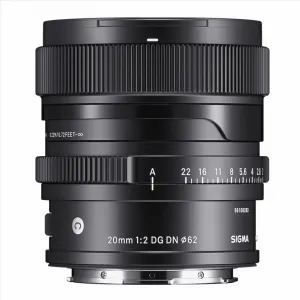 SIGMA 20 mm F2 DC DN Contemporary I series pre Sigma L / Panasonic / Leica 90021100