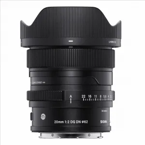 SIGMA 20 mm F2 DC DN Contemporary I series pre Sigma L / Panasonic / Leica 90021100