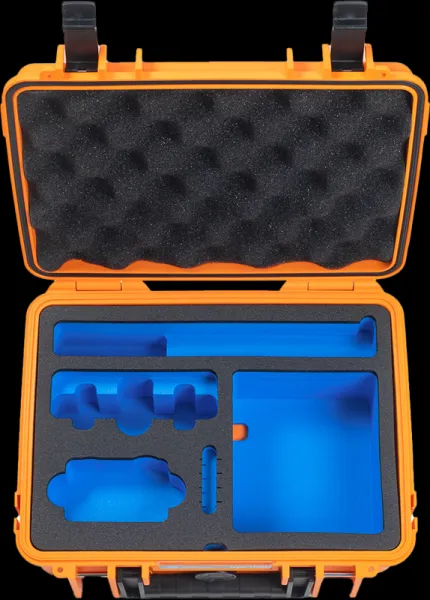 BW B&W Cases Type 1000 for DJI Osmo Action 3, Orange