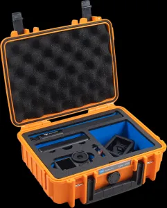 BW B&W Cases Type 1000 for DJI Osmo Action 3, Orange