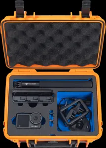 BW B&W Cases Type 1000 for DJI Osmo Action 3, Orange