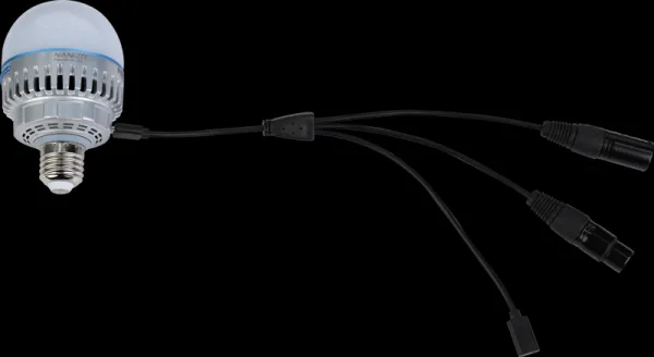 Nanlite USB-C to DMX Cable Splitter