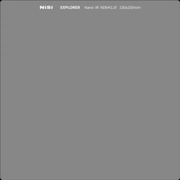 NiSi Square Filter Explorer 150X150mm IRND 64 6Stops