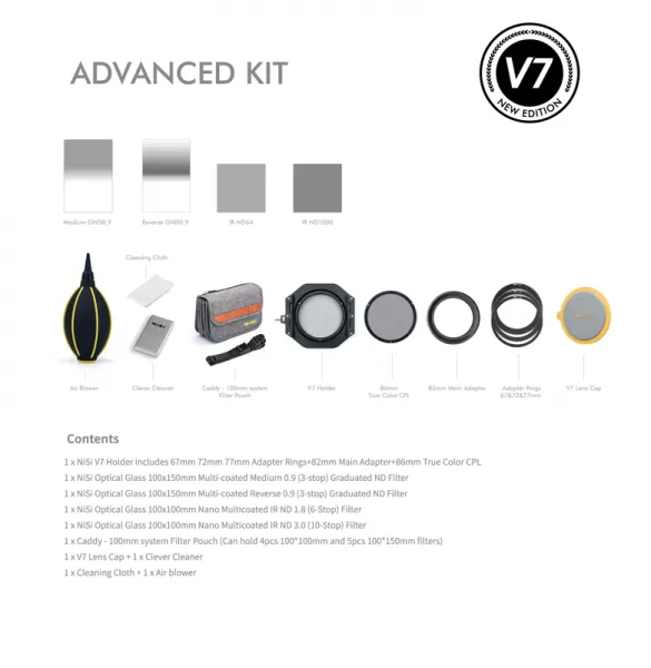 NiSi Advanced Kit 100mm System V7