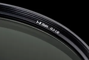 NiSi Filter ND-Vario 1-5 Stops True Color 105mm