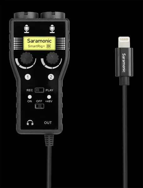 Dvoukanálový audio adaptér Saramonic SmartRig+ Di