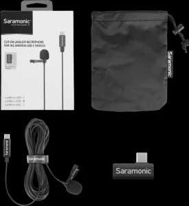 Saramonic LavMicro U3B Lavalier mic for USB Type-C devices (6M)