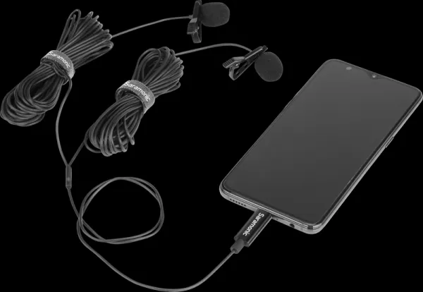 Saramonic LavMicro U3C Lavalier mic for USB Type-C devices (6M) Dual /2-person