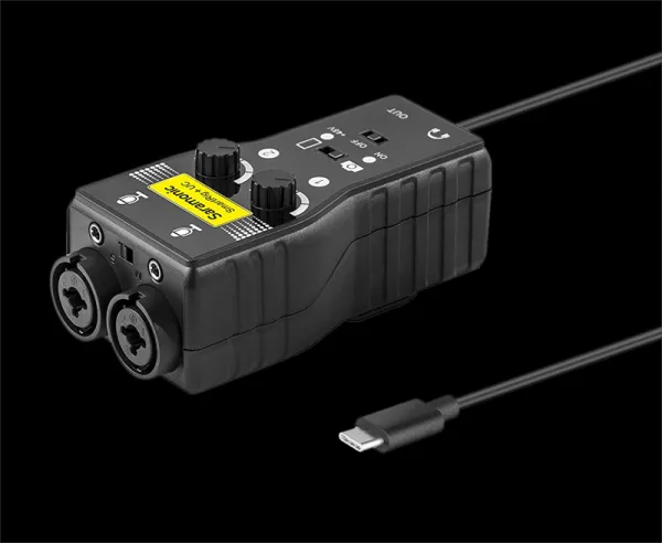 Dvoukanálový audio adaptér Saramonic SmartRig+ UC