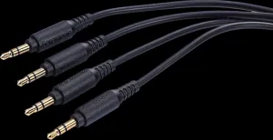 Saramonic Cable SR-C2019 Dual 3.5mm TRS Male to Four 3.5mm TRS Male Cable
