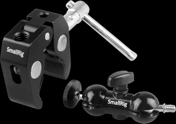 SmallRig 1138 Double BallHead w/Clamp & 1/4" Screw
