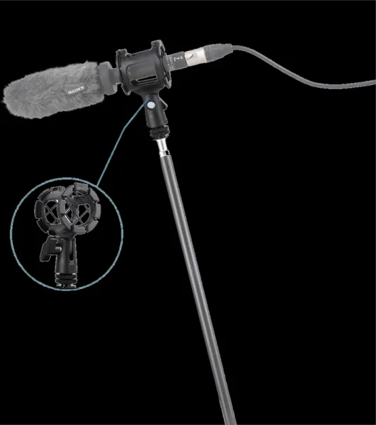 SmallRig 1859 Univ Mic Shock Mount Adpt