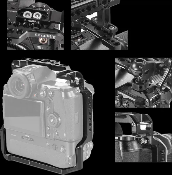 SmallRig 2410 Cage for S1/S1R w/ BGS1 Batt Grip