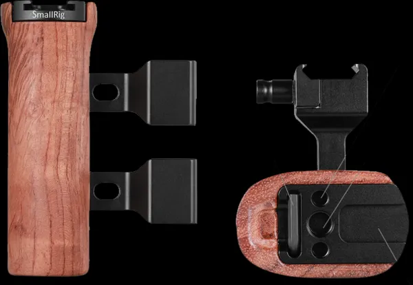 SmallRig 2187 Side Handle Wooden Nato