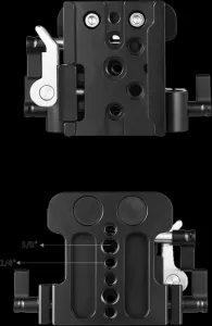 SmallRig 2092 Univ. 15mm Rail Support Baseplate