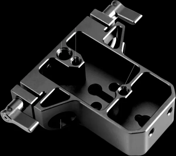SmallRig 1674 Baseplate with 15mm Rod Clamp