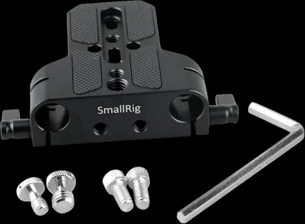 SmallRig 1674 Baseplate with 15mm Rod Clamp