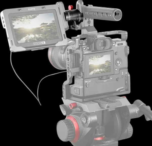 SmallRig 2141 Dual Rotating Nato Clamp EVF Mount