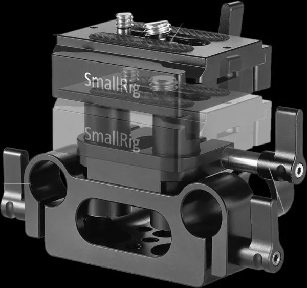 SmallRig 2272 Univ 15mm Rail Supp Syst Baseplate