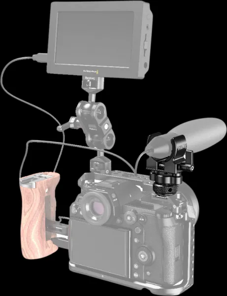 SmallRig 2352 Shotgun Mic Holder (Cold Shoe)