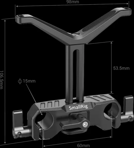 SmallRig 2681 Universal Lens Support 15mm LWS