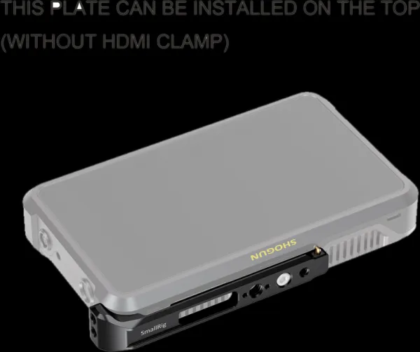 SmallRig 2487 Mount Plate & HDMI Cl for Shogun 7