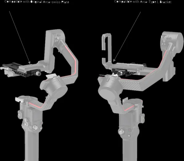 SmallRig 3061 QR-Plate for Ronin RS2/RSC2