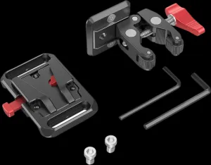 SmallRig 2989 Battery Plate Mini V-Mount w Crab Clamp