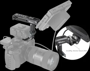SmallRig 3082 Top Handle For Sony XLR K1M/K2M/K3M & Panasonic XLR1 Adapter