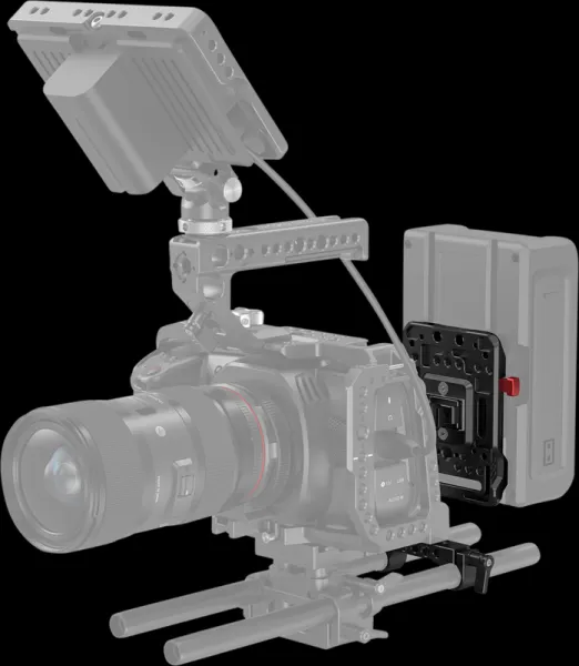 SmallRig 2991 Battery Plate V-Mount w Adj Arm