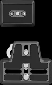 SmallRig 3162 Extended Arca-Type Quick Release Plate for DJI RS 2 / RSC 2 RS 3 / RS 3...